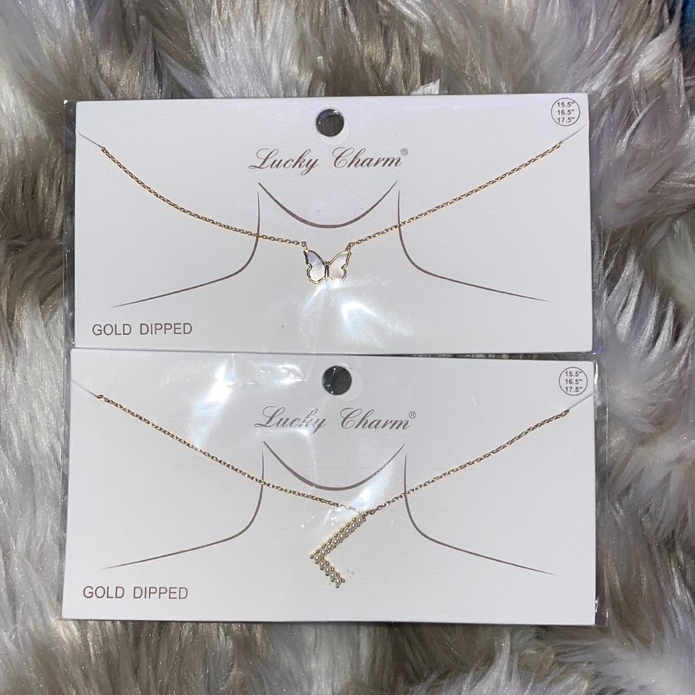 Pair of Lucky Charm necklaces